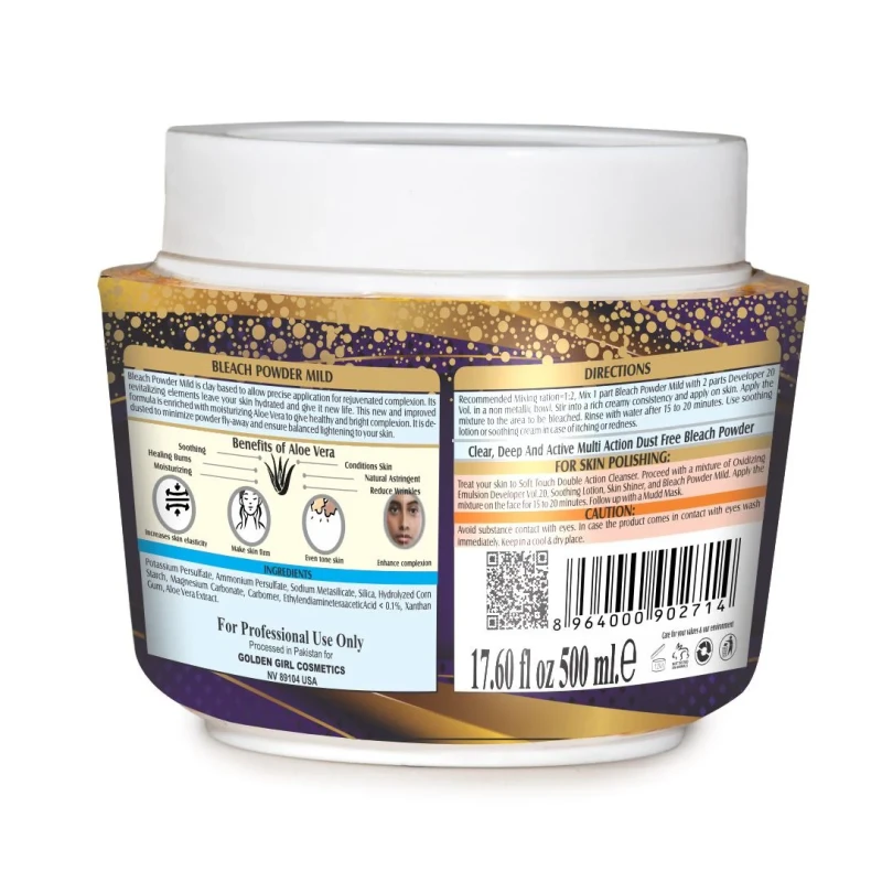 Soft-touch Bleach powders